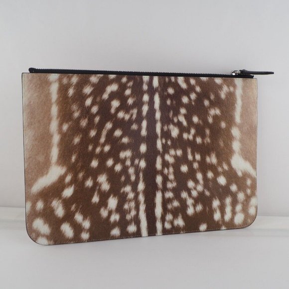 BURBERRY LONDON ENGLAND Clutch bag business bag Brown Cowhide Women - Picture 9 of 9